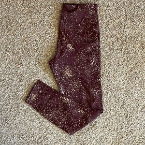 Rose Confetti Leggings
